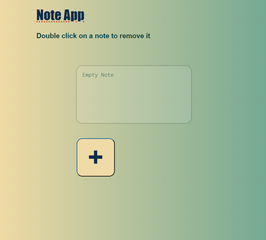 interactive note taking application